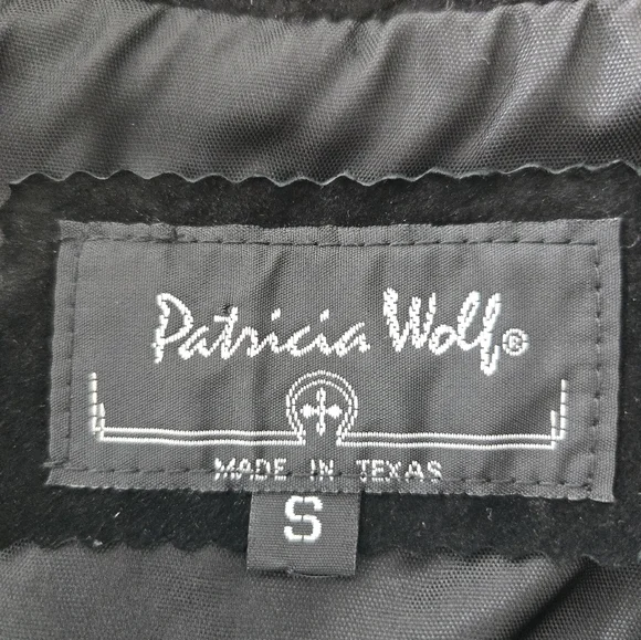 Patricia Wolf Western Rodeo Ranch Suede Jacket Size S - Picture 7 of 7